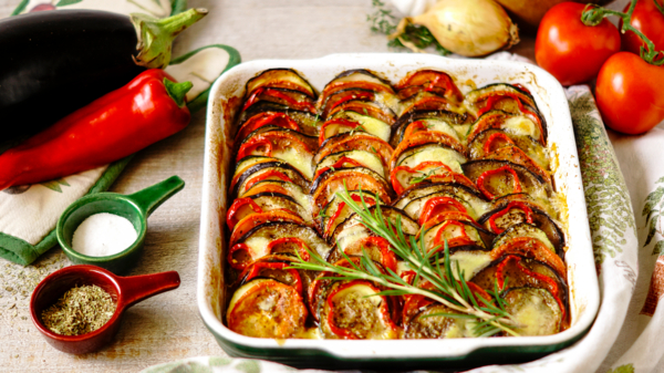 Ratatouille-Gemüse