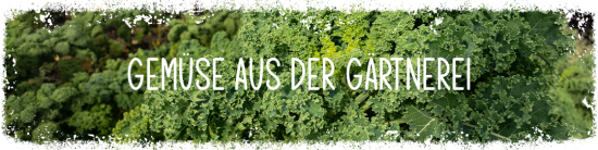 Gemüse aus der Gärtnerei