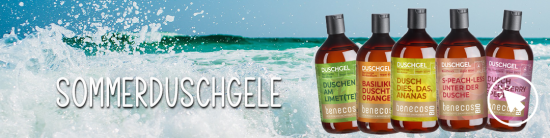 Sommerduschgele