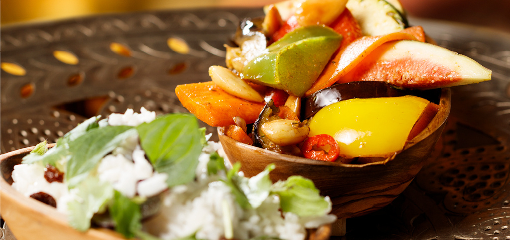 Basmatireis mit Gemüse