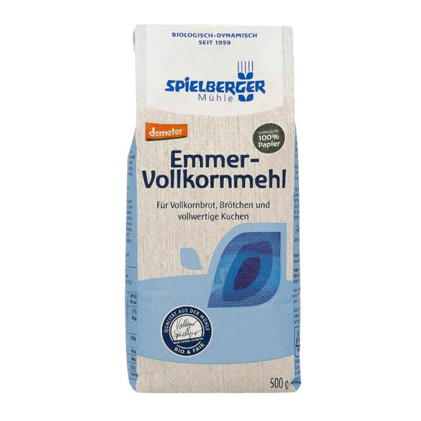 Produktfoto zu Emmermehl Vollkorn Demeter