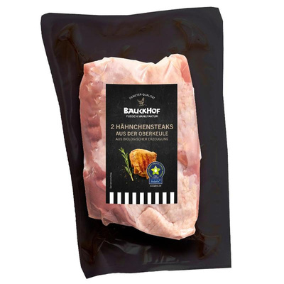 Produktfoto zu Hähnchenkeulen-Steaks 2 Stück, ca 300g