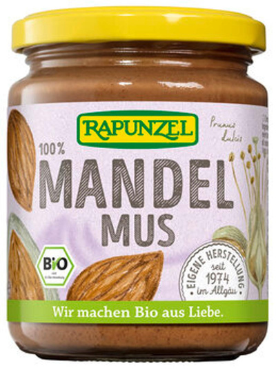 Produktfoto zu Mandelmus Rapunzel 6x250g