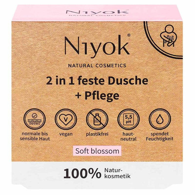 Produktfoto zu 2in1 Feste Dusche und Pflege Soft Blossom