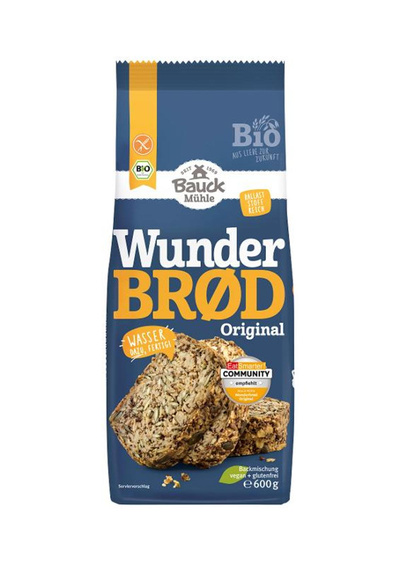 Produktfoto zu Wunderbrod Backmischung glutenfrei