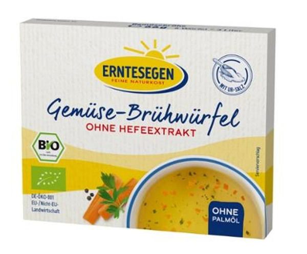 Produktfoto zu Gemüsebrühwürfel hefefrei