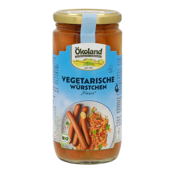 Produktfoto zu Vegetarische Würstchen pikant