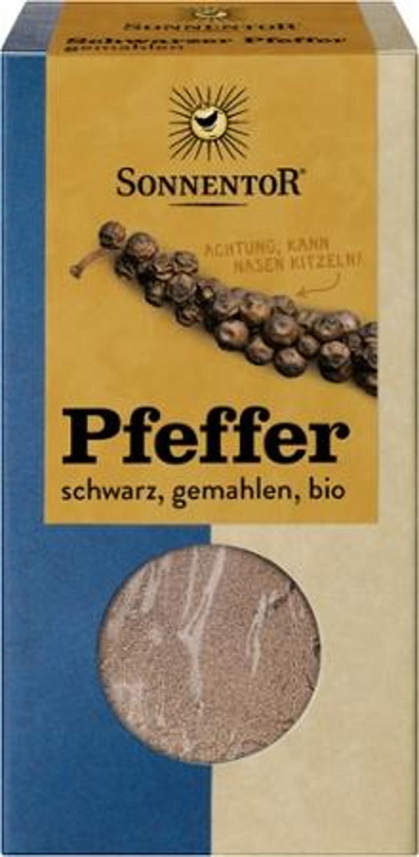 Produktfoto zu Pfeffer schwarz (gemahlen)