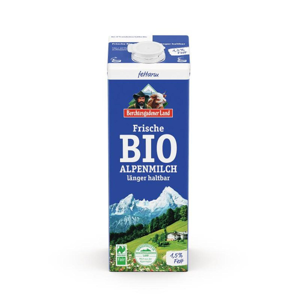Produktfoto zu Länger frische Biomilch 1,5%, 10x1l