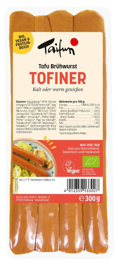 Produktfoto zu Tofu Wiener