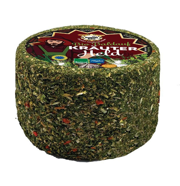 Produktfoto zu Kräuterheld (Bauerngarten) Rohmilchkäse 50%
