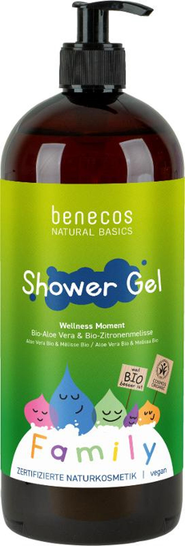 Produktfoto zu Duschgel FAMILY Wellness Moment Aloe Melisse