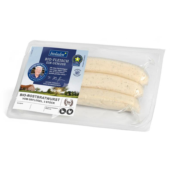 Produktfoto zu Geflügel-Rostbratwurst, 3 Stück