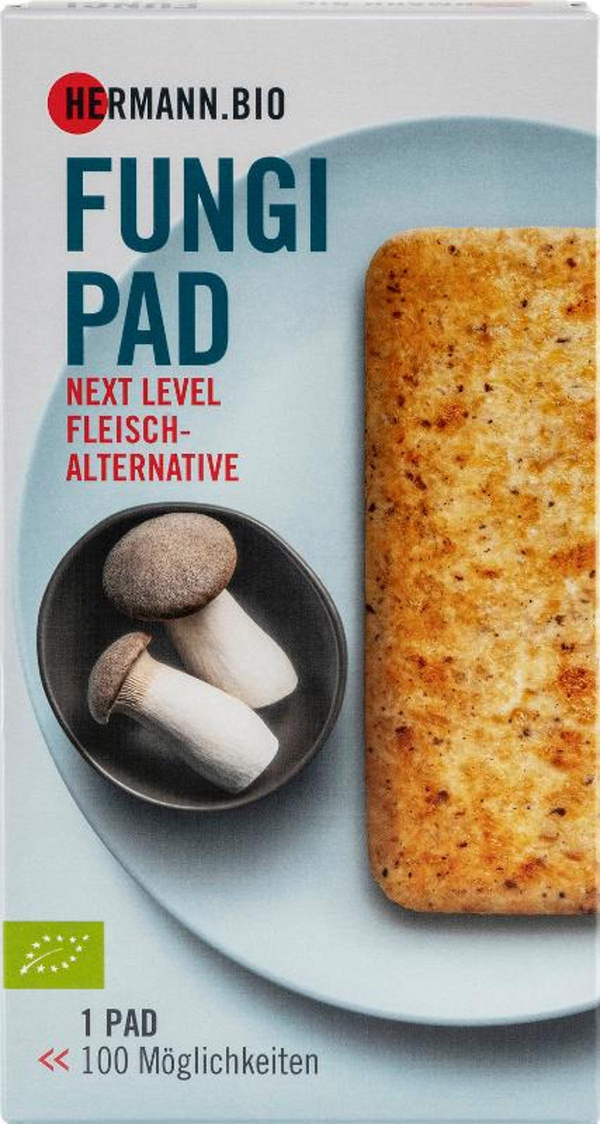 Produktfoto zu Kräuterseitling Fungi Pad Natur