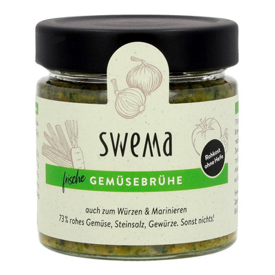 Produktfoto zu Gemüsebrühe, roh und hefefrei 210g für 8 l