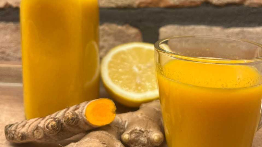 Rezeptbild für Kurkuma Ingwer Shot