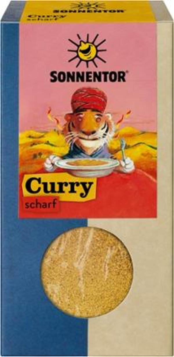 Produktfoto zu Curry scharf gemahlen