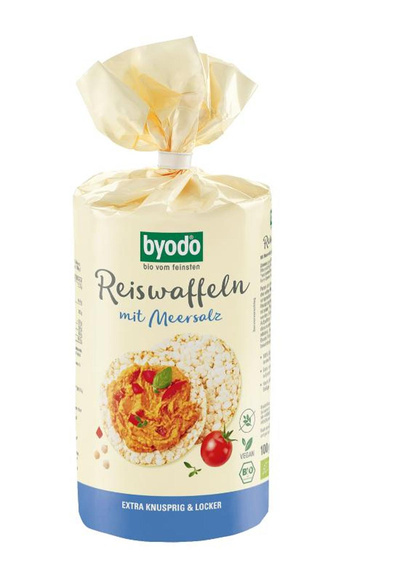 Produktfoto zu Reiswaffeln mit Meersalz 12x100g
