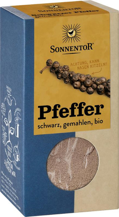 Produktfoto zu Pfeffer, schwarz (gemahlen)