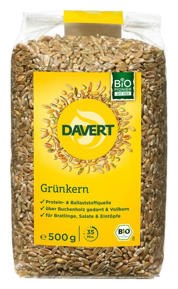 Produktfoto zu Grünkern DAVERT 8 x 500 g