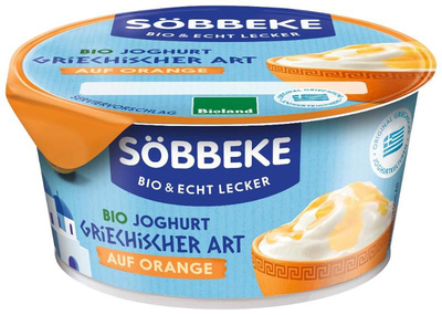 Produktfoto zu Joghurt griechischer Art auf Orange