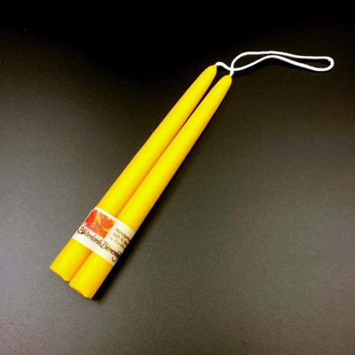 Produktfoto zu Leuchterkerze lang 18x270mm   2 Stück