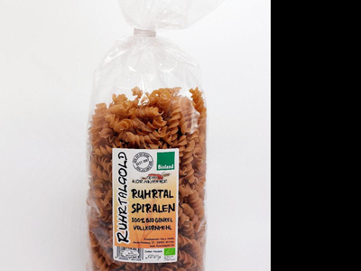 Produktfoto zu Dinkel Vollkorn Spiralen Ruhrtalgold