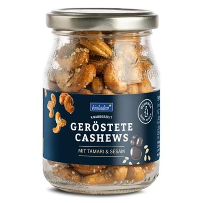Produktfoto zu Cashews Tamari Sesam