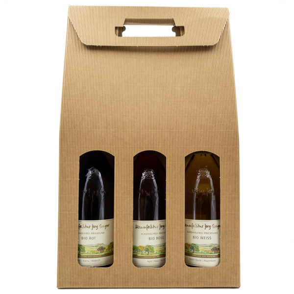 Produktfoto zu Geschenkpaket PriSecco Rosé & Weiß (alkoholfrei)