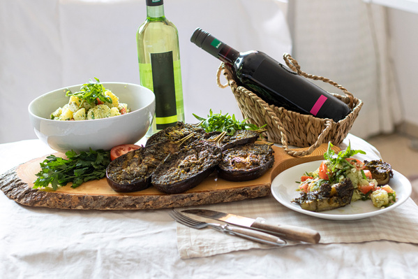 Erdbeer-Schicht-Dessert