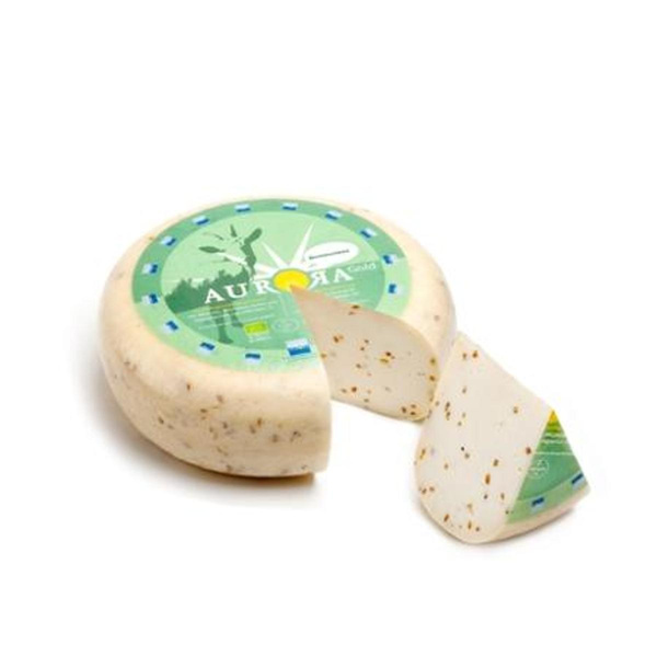 Produktfoto zu Aurora Gold Ziegen Gouda Bockshornklee 50%