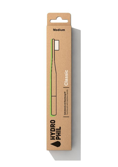 Produktfoto zu Zahnbürste Classic medium aus Bambus