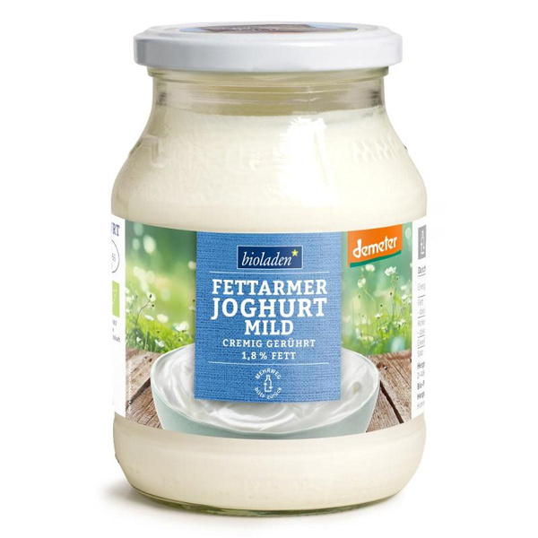 Produktfoto zu Joghurt Demeter mild 1,8%