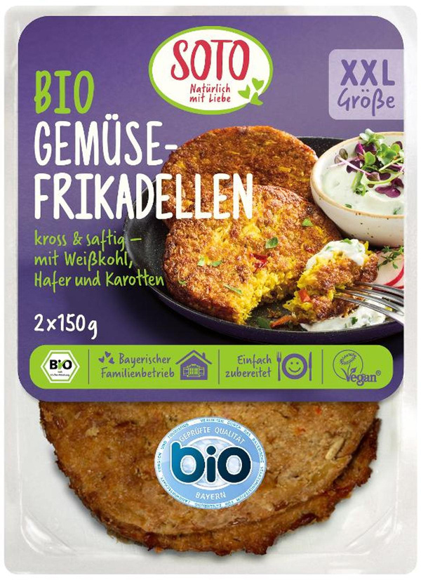 Produktfoto zu Gemüsefrikadellen