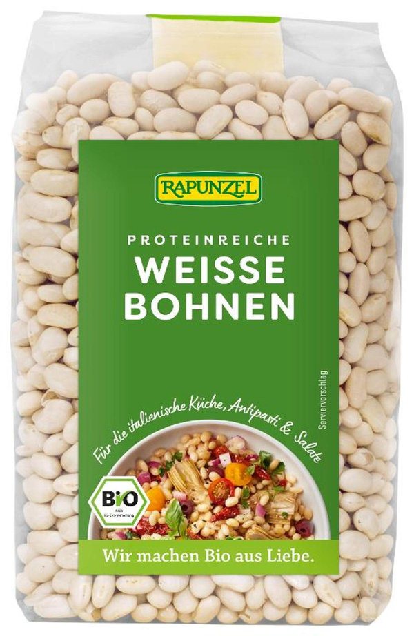 Produktfoto zu Bohnen weiß