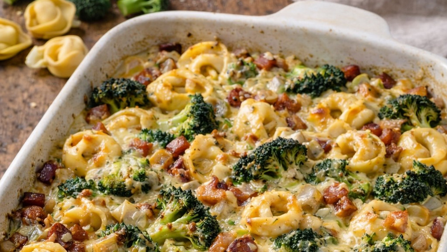 Rezeptbild für Brokkoli-Tortellini-Auflauf