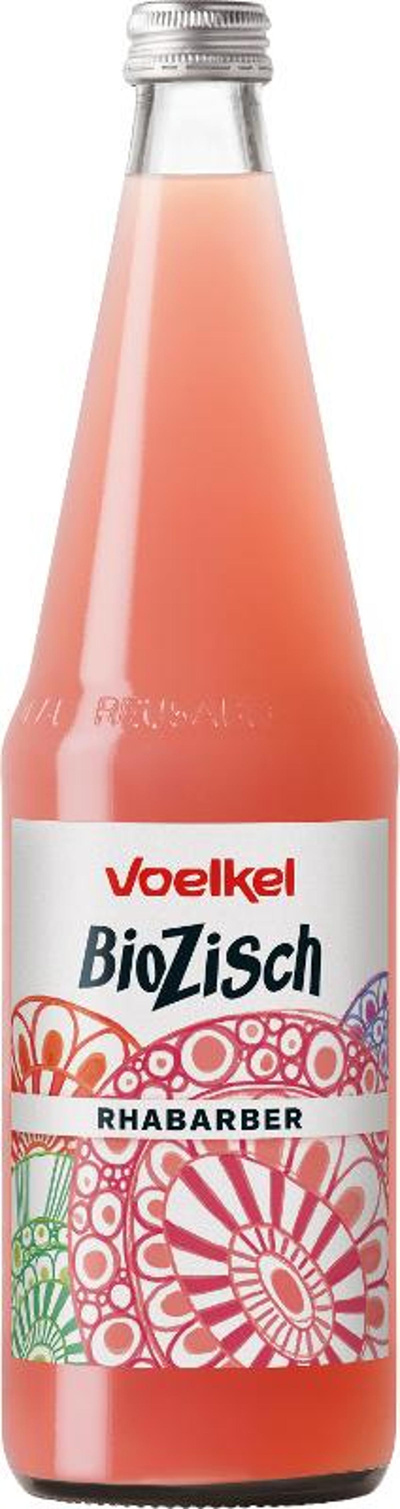 Produktfoto zu Bio Zisch Rhabarber, 6x0,7l
