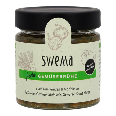 Produktfoto zu Gemüsebrühe, roh und hefefrei 210g für 8 l