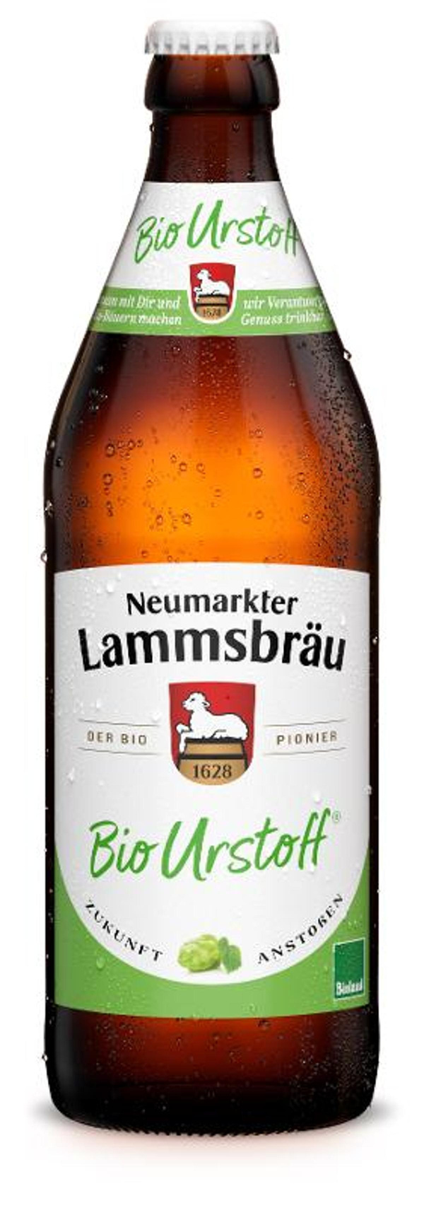 Produktfoto zu Lammsbräu Öko Urstoff, 10x0,5l