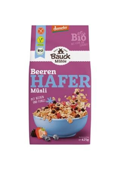 Produktfoto zu Hafermüsli mit Beeren, glutenfrei