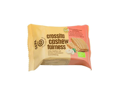 Produktfoto zu Crossita Cashewwaffelriegel fair