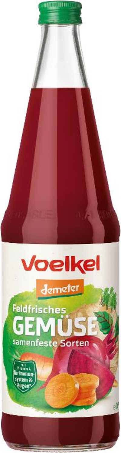 Produktfoto zu Feldfrischer Gemüsesaft  Demeter