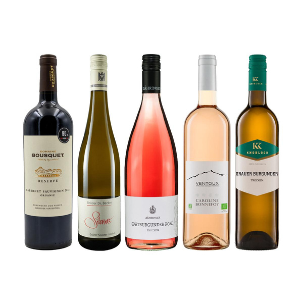 Produktfoto zu Weinpaket Sommerweine 5 Weine