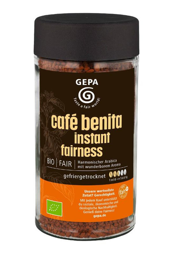Produktfoto zu Kaffee Benita löslich fair