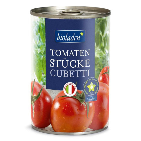 Produktfoto zu Tomatenstücke Cubetti 2 Stück bioladen