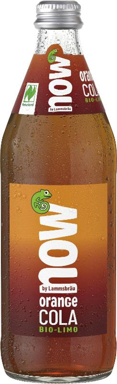 Produktfoto zu now Orange Cola 10x0,5l