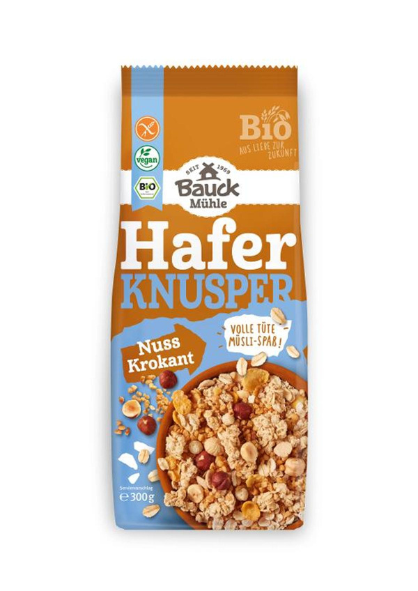 Produktfoto zu Hafer Knusper Müsli Nuss gf