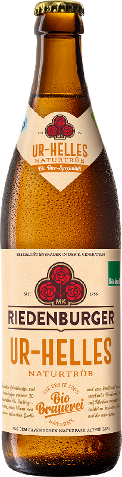 Produktfoto zu Riedenburger Ur Helles  10 x 0,5l