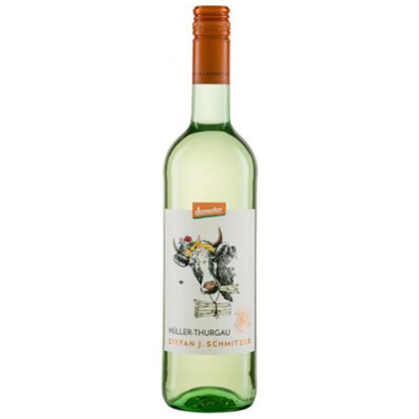 Produktfoto zu Spargelwein Weissburgunder Stefan J. Schmitzer Demeter 6x0,75l