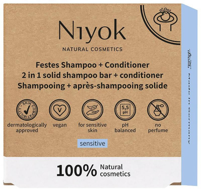 Produktfoto zu 2in1 Festes Shampoo + Conditioner Sensitiv